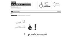 Desktop Screenshot of giornalediconfine.net
