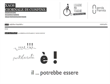 Tablet Screenshot of giornalediconfine.net